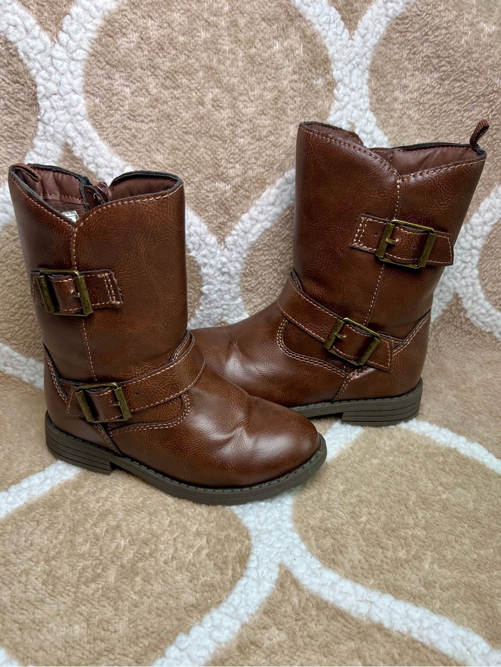 Carter’s Jen Toddler Girl Faux Leather Boots